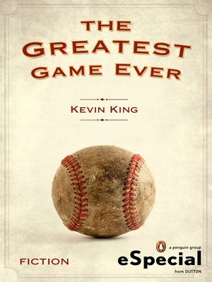 cover image of The Greatest Game Ever